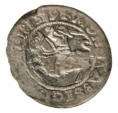 Półgrosz 1519 Zygmunt I Stary Litwa Wilno