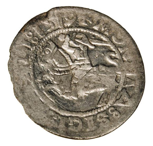 Półgrosz 1519 Zygmunt I Stary Litwa Wilno
