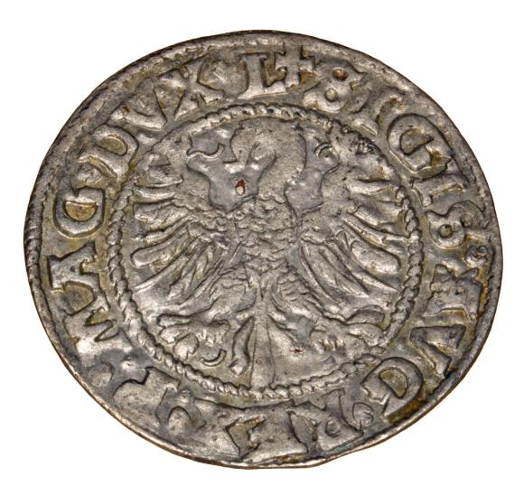 Półgrosz 1546 Zygmunt II August Litwa Wilno