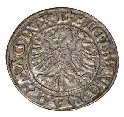 Półgrosz 1546 Zygmunt II August Litwa Wilno