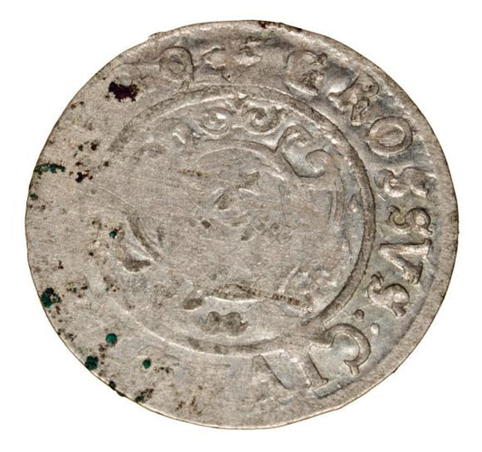 Grosz 1629 Gustaw II Adolf Elbląg