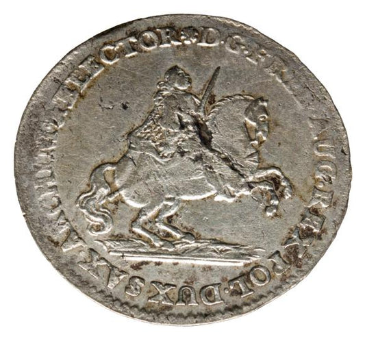 Dwugrosz 1742 August III Polska Drezno