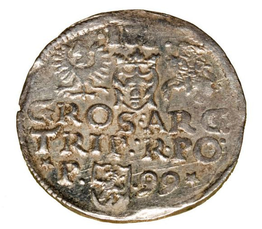 Trojak 1599 Zygmunt III Waza Polska Poznań