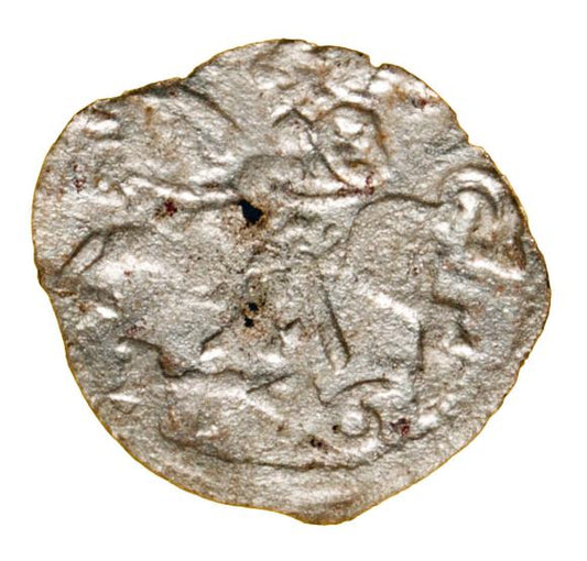 Denar 1545 Zygmunt II August Litwa Wilno