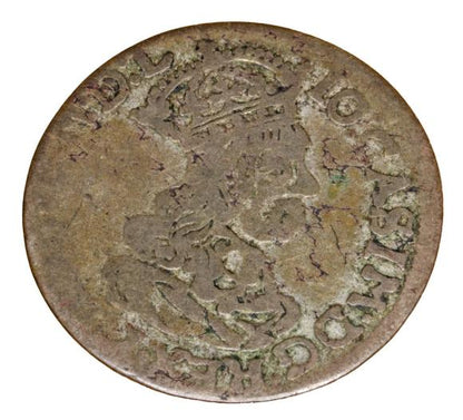 Szóstak 1662 Jan Kazimierz Polska Kraków