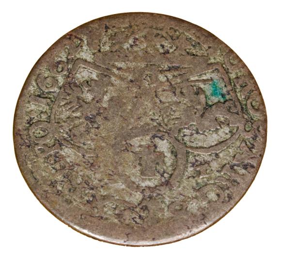 Szóstak 1662 Jan Kazimierz Polska Kraków