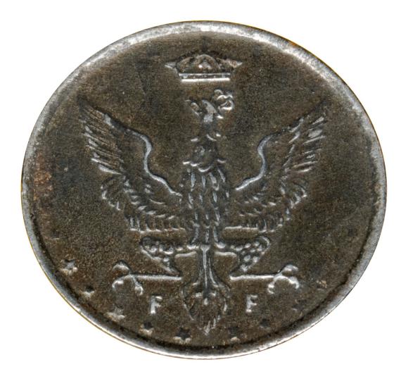 10 fenigów 1917 Królestwo Polskie Stuttgart
