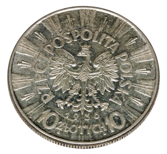 10 złotych 1936 II RP Józef Piłsudski Warszawa
