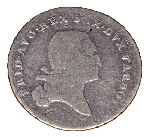 1/6 talara 1814 Fryderyk August Księstwo Warszawskie Warszawa