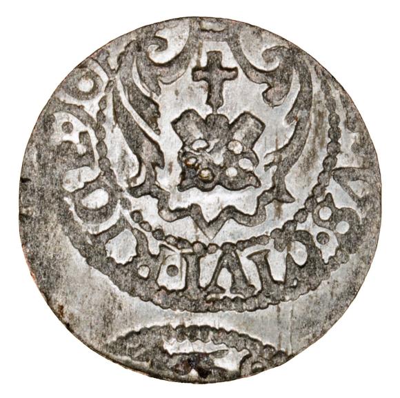 szeląg 1618 Zygmunt III Waza Ryga