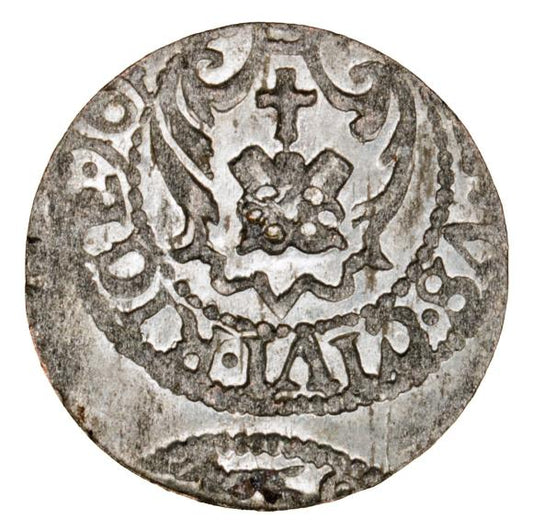szeląg 1618 Zygmunt III Waza Ryga