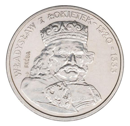 100 złotych 1986 Władysław Łokietek nikiel próba