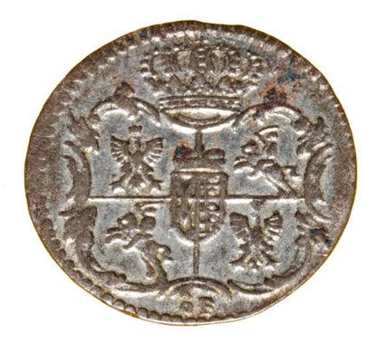 3 halerze 1763 August III Polska Grunthal