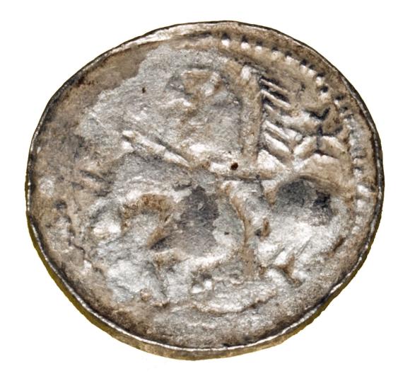Denar władca na koniu Bolesław Śmiały Kraków
