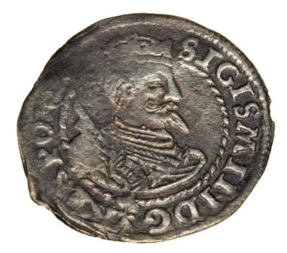 Grosz 1597 Zygmunt III Waza Poznań