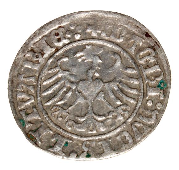 Półgrosz 1513 Zygmunt I Stary Litwa Wilno