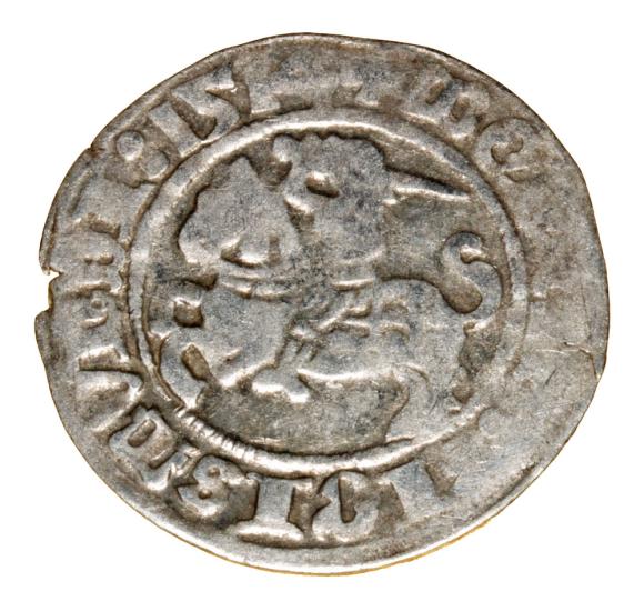 Półgrosz 1514 Zygmunt I Stary Litwa Wilno