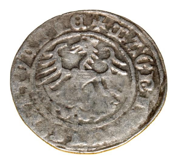 Półgrosz 1514 Zygmunt I Stary Litwa Wilno