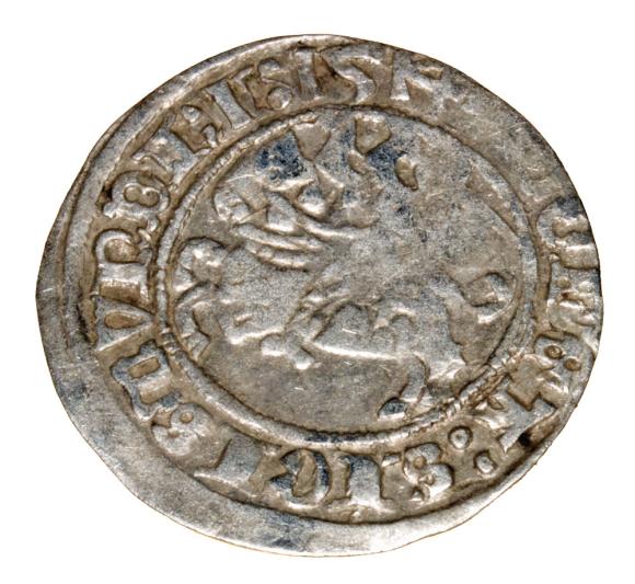 Półgrosz 1514 Zygmunt I Stary Litwa Wilno
