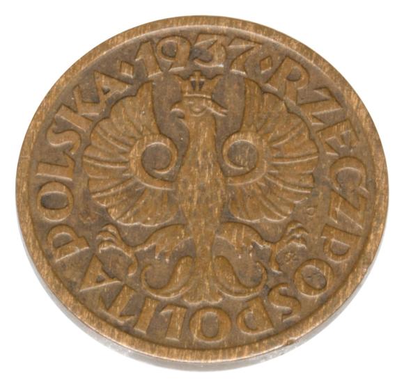 1 grosz 1937 II RP Warszawa