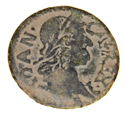 Szeląg 1663 Jan Kazimierz Polska Ujazdów