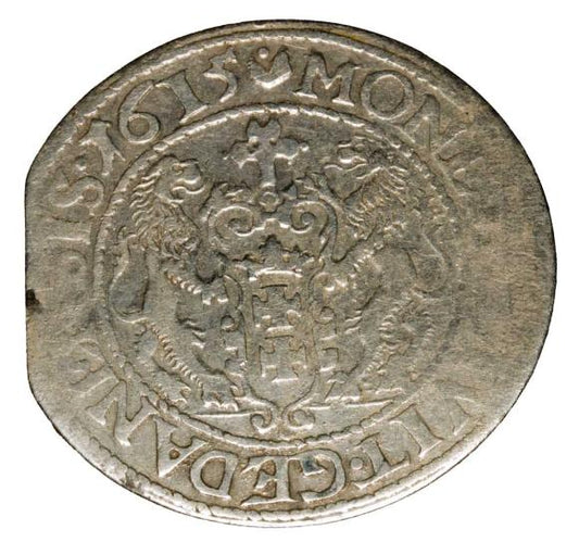 Ort 1615 Zygmunt III Waza Gdańsk