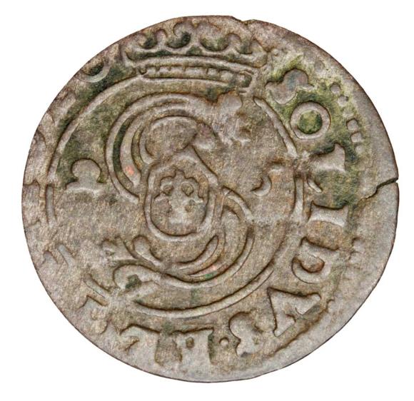 Szeląg 1625 Zygmunt III Waza Polska Bydgoszcz