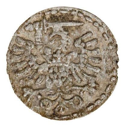 Denar 1592 Zygmunt III Waza Gdańsk