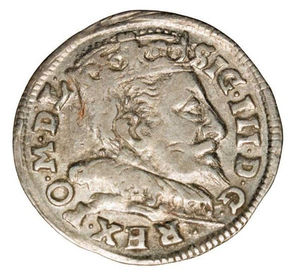 Trojak 1594 Zygmunt III Waza Polska Wilno
