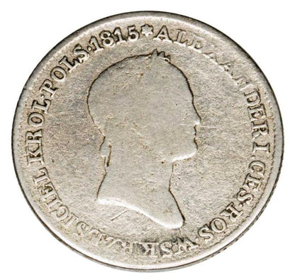 1 złoty 1832 Mikołaj I Romanow Królestwo Polskie Warszawa
