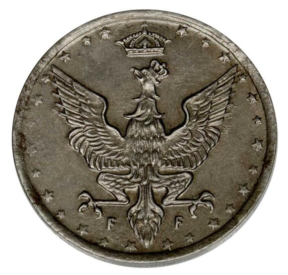 20 fenigów 1918 Królestwo Polskie Stuttgart F