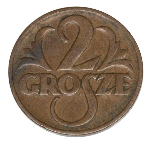 2 grosze 1928 II RP Warszawa