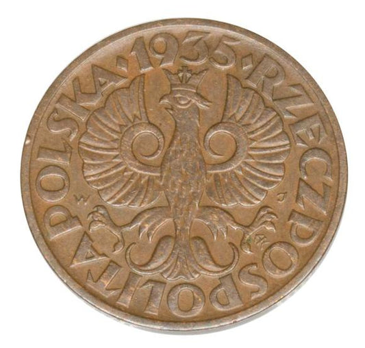 2 grosze 1935 II RP Warszawa