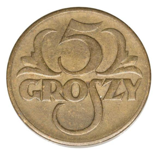 5 groszy 1923 II RP Warszawa