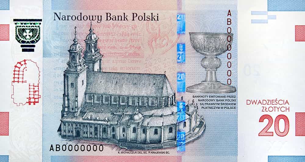 20 zł Chrzest Polski - banknot kolekcjonerski