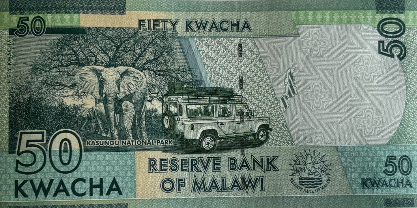 50 Kwacha - Malawi - 2020 rok