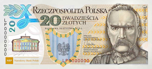 20 zł Legiony Polskie - banknot kolekcjonerski