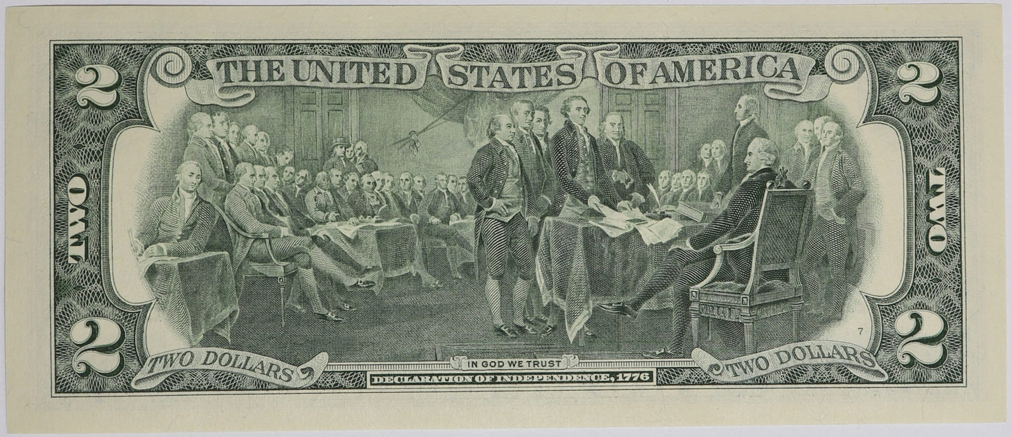 2 Dolary - USA - 2017 rok - Seria B