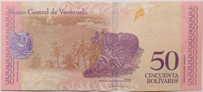 50 Boliwarów soberano - Wenezuela - 2018 rok