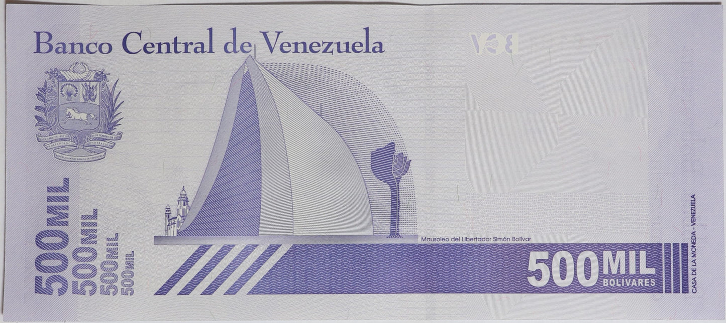 500 MIL Boliwarów - Wenezuela - 2020 rok