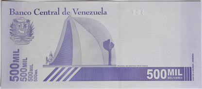 500 MIL Boliwarów - Wenezuela - 2020 rok