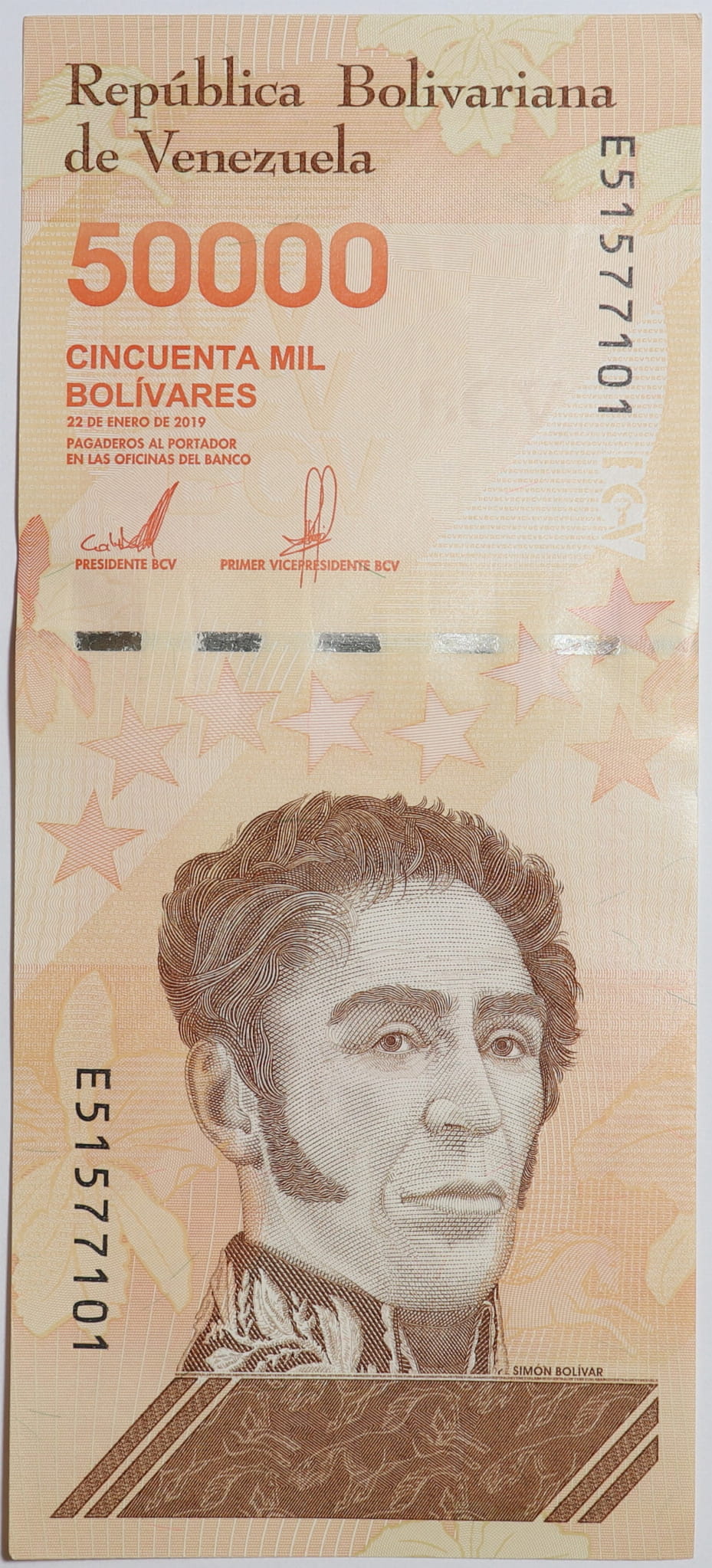 50000 Boliwarów - Wenezuela - 2019 rok
