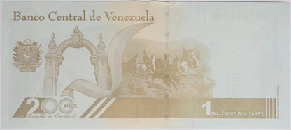 1 Milion Boliwarów - Wenezuela - 2020 rok