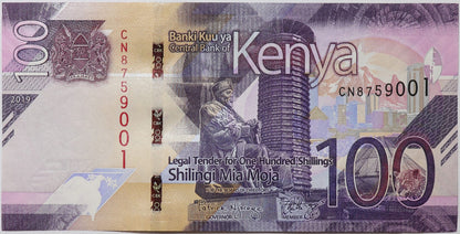 100 Szylingów - Kenia - 2019 rok