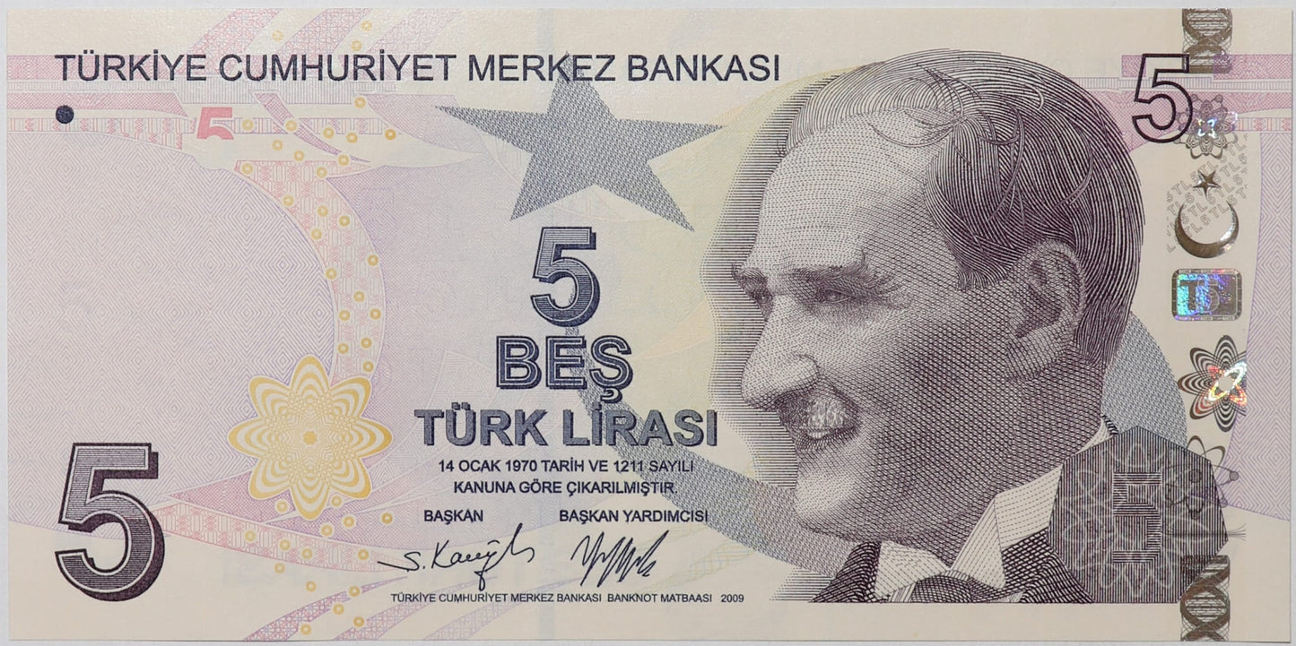 5 Lir - Turcja