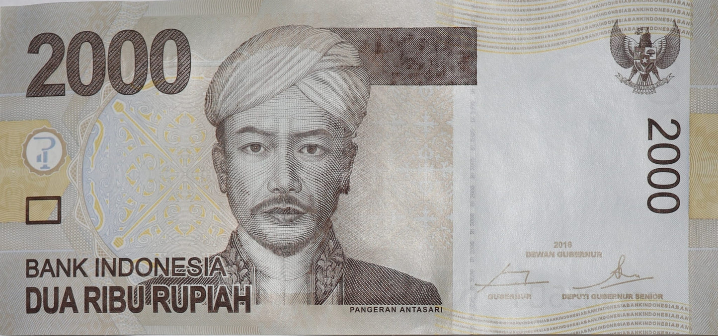 2000 Rupii - Indonezja - 2016 rok