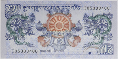 1 Ngultrum - Bhutan - 2013 rok