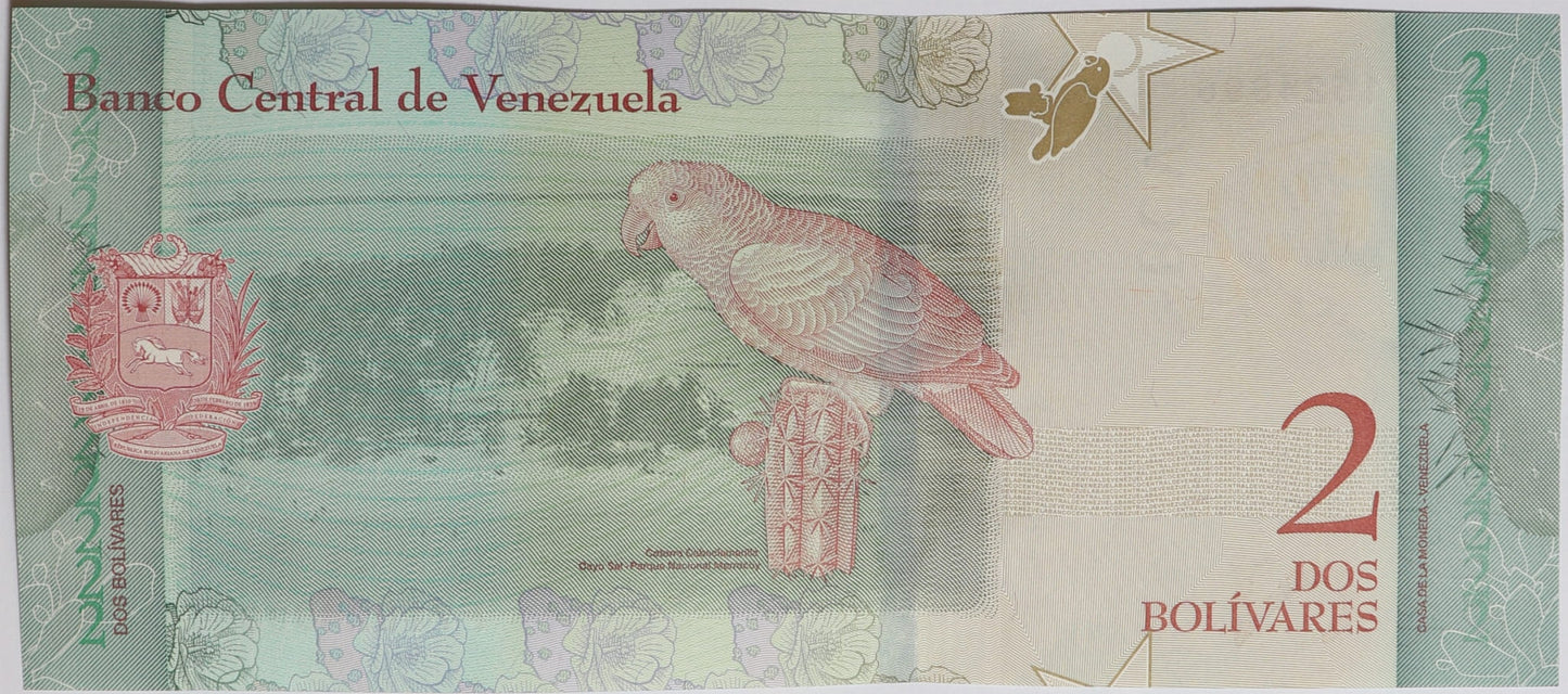 2 Boliwary - Wenezuela - 2018 rok