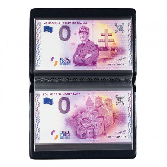 Kieszonkowy Album na 40 Banknotów 0 Euro