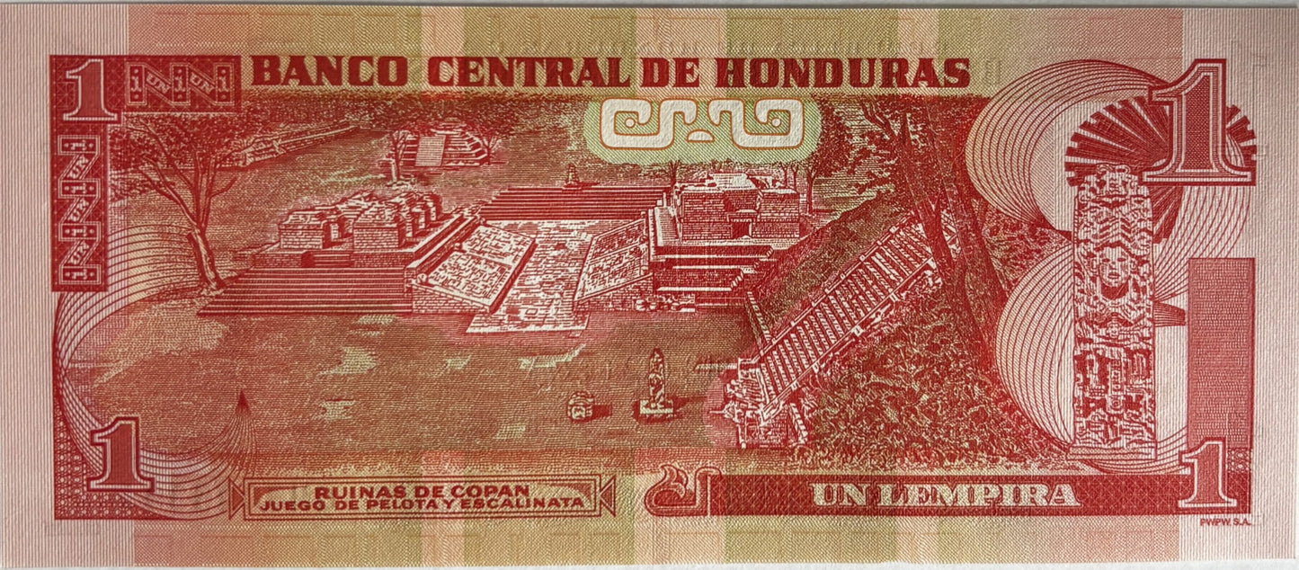 1 Lempira - Honduras - 2022 rok